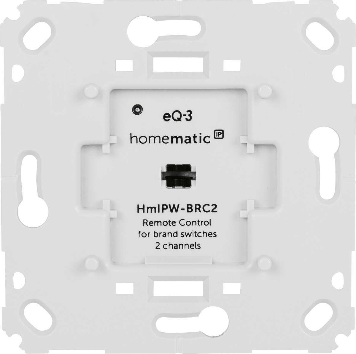 Homematic IP Wired Wandtaster für Markenschalter– 2-fach HmIPW-BRC2
