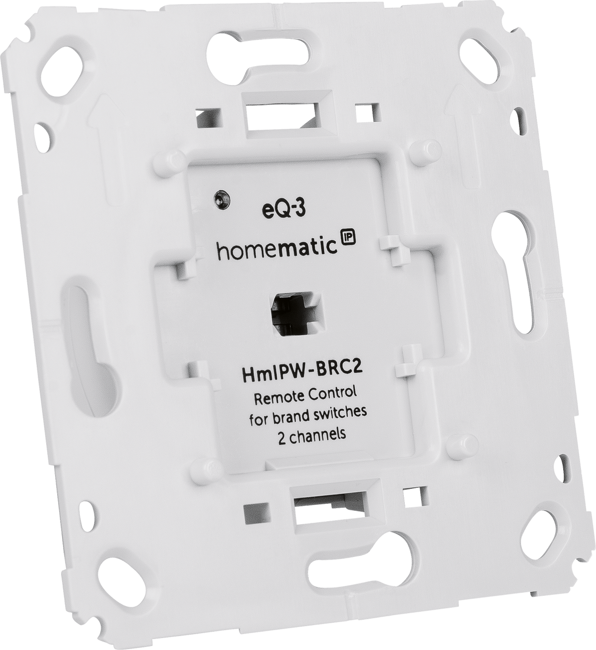 Homematic IP Wired Wandtaster für Markenschalter– 2-fach HmIPW-BRC2