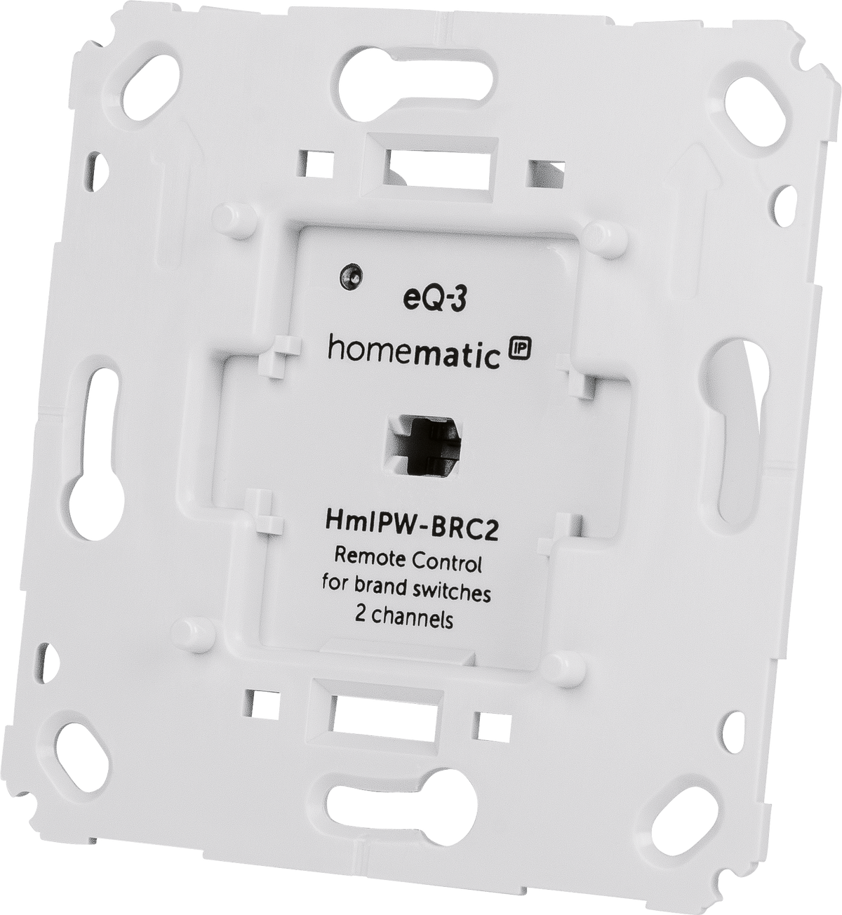 Homematic IP Wired Wandtaster für Markenschalter– 2-fach HmIPW-BRC2