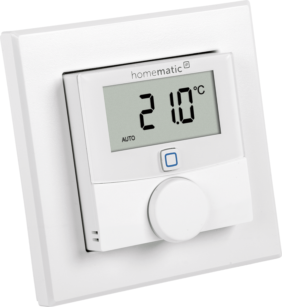 Homematic IP Wired Wandthermostat mit Luftfeuchtigkeitssensor HmIPW-WTH