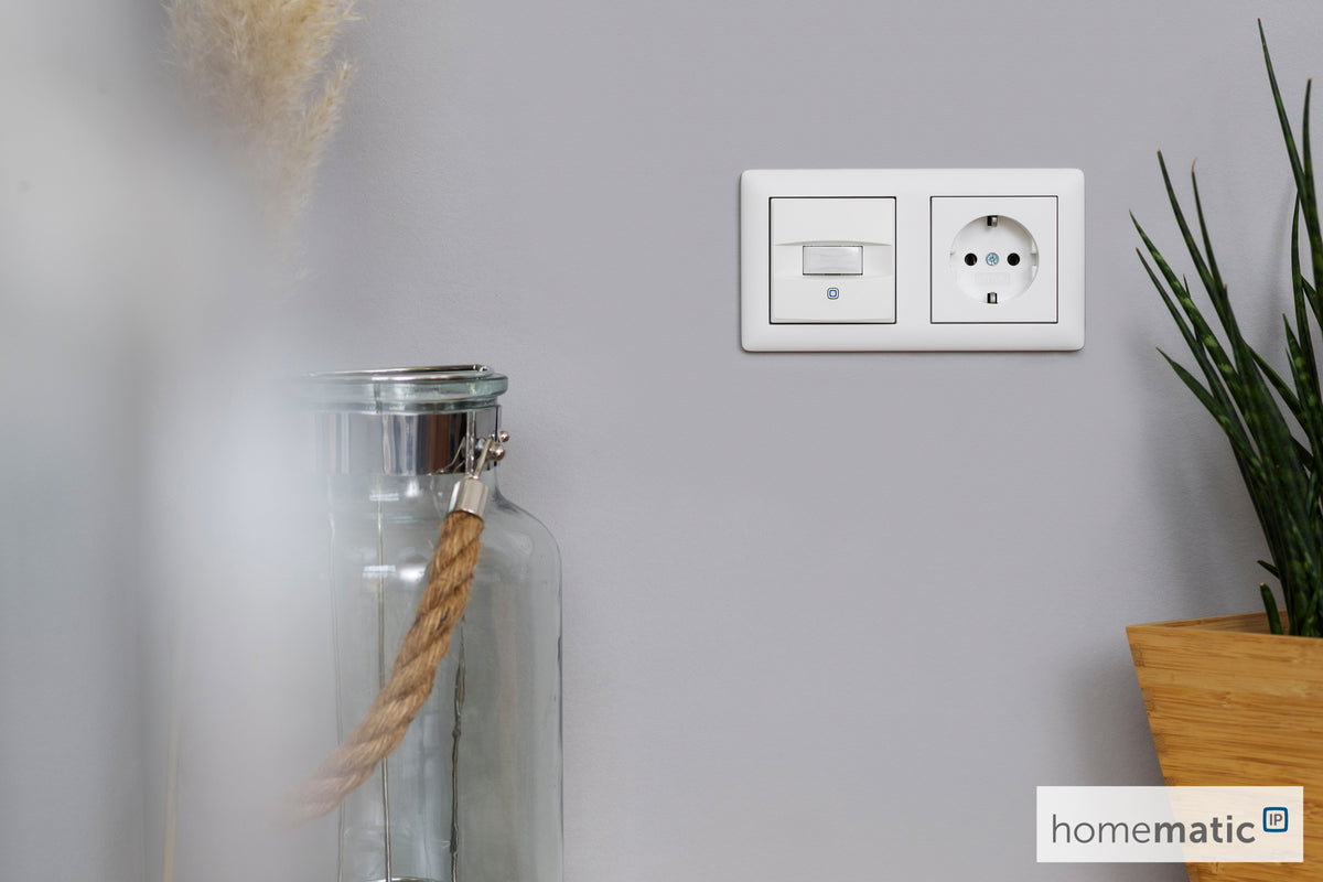 Homematic IP Wired Bewegungsmelder für 55er Rahmen – innen HmIPW-SMI55