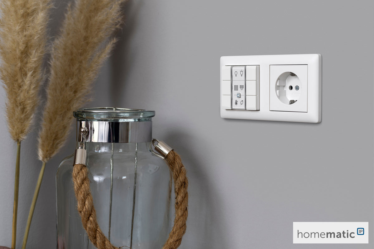Homematic IP Wired Wandtaster – 6-fach HmIPW-WRC6