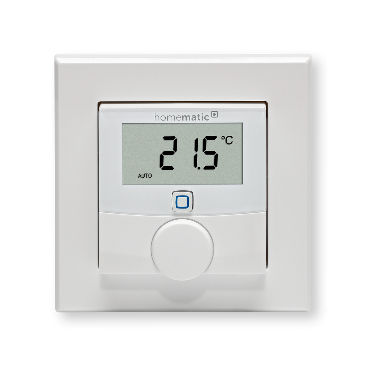 Homematic IP Wandthermostat mit Luftfeuchtigkeitssensor, 6er Pack HmIP-WTH-1 (VPE 6) ohne Rahmen - offizielles Produktfoto
