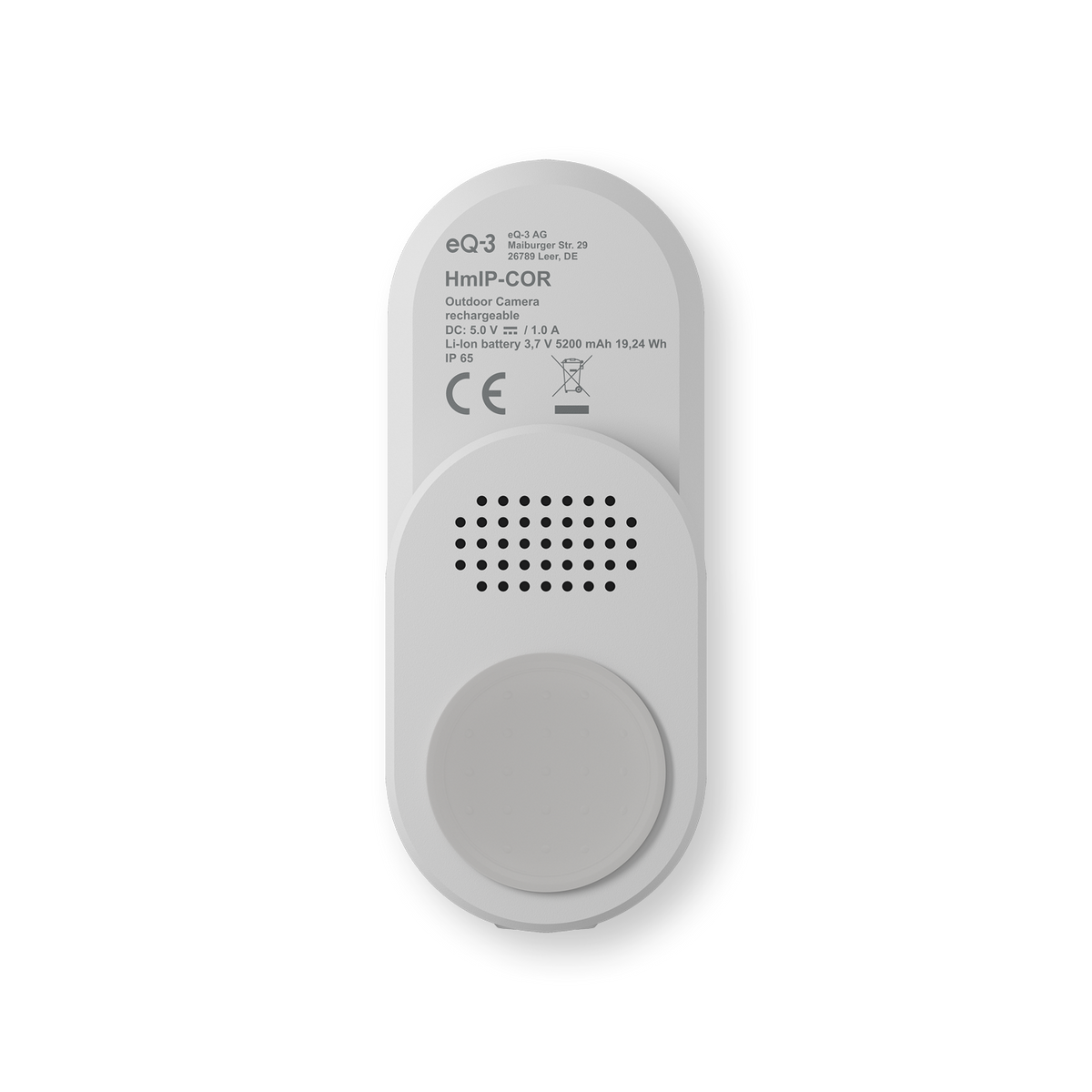 Homematic IP Akku-Außenkamera HmIP-COR - offizielles Produktfoto