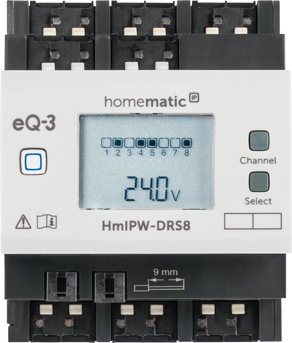 Homematic IP Wired Schaltaktor – 8-fach HmIPW-DRS8