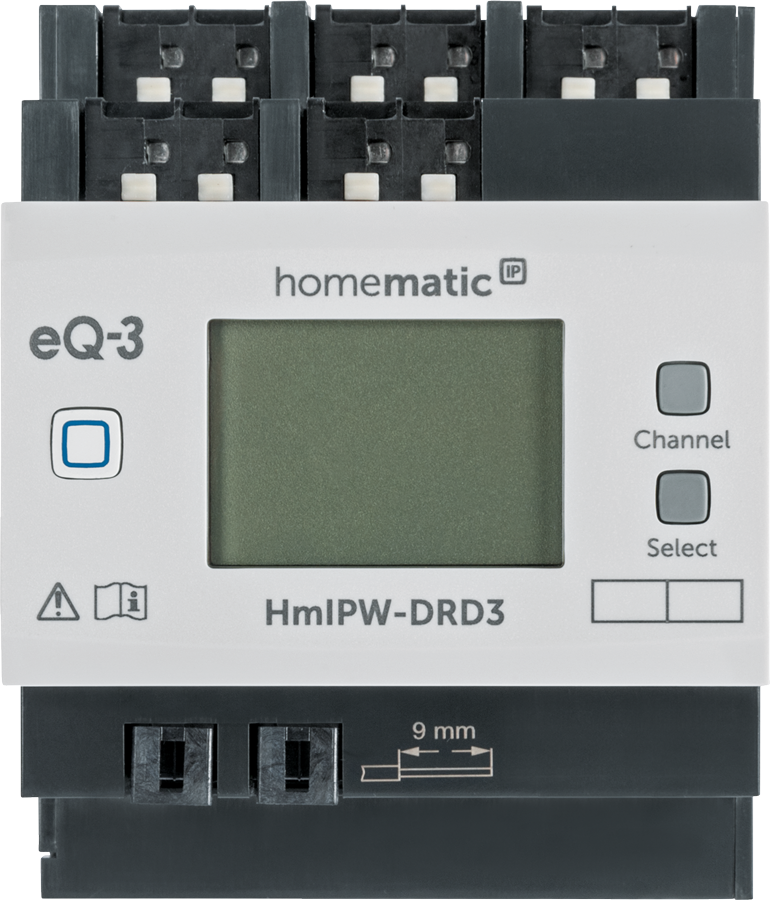 Homematic IP Wired Dimmaktor – 3-fach HmIPW-DRD3
