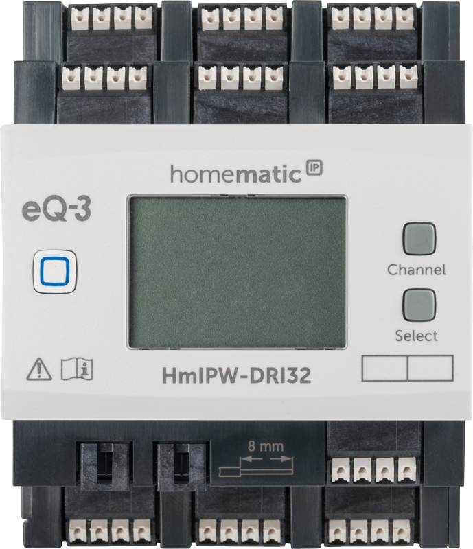Homematic IP Wired Eingangsmodul – 32-fach HmIPW-DRI32
