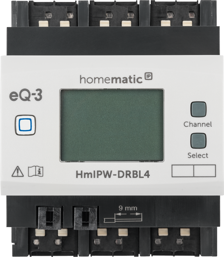 Homematic IP Wired Jalousieaktor – 4-fach HmIPW-DRBL4