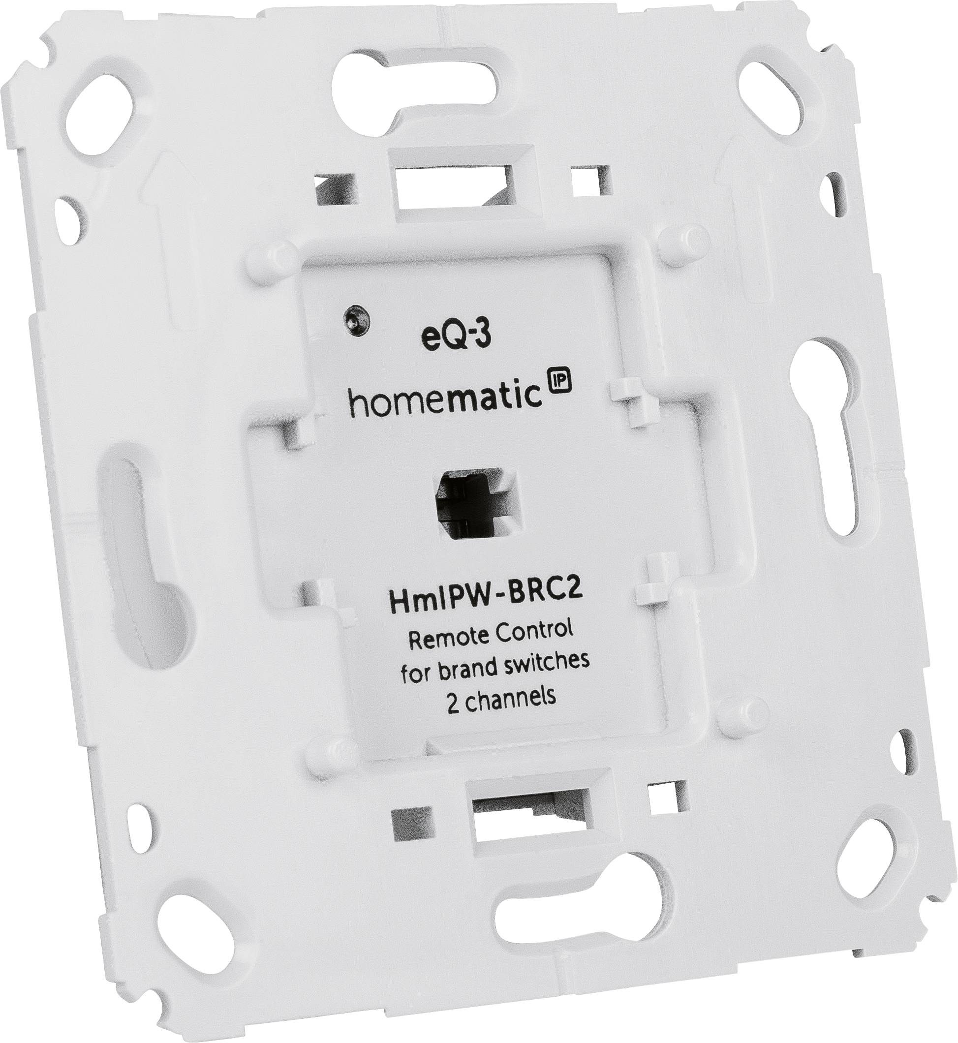 Homematic IP Wired Wandtaster für Markenschalter– 2-fach HmIPW-BRC2