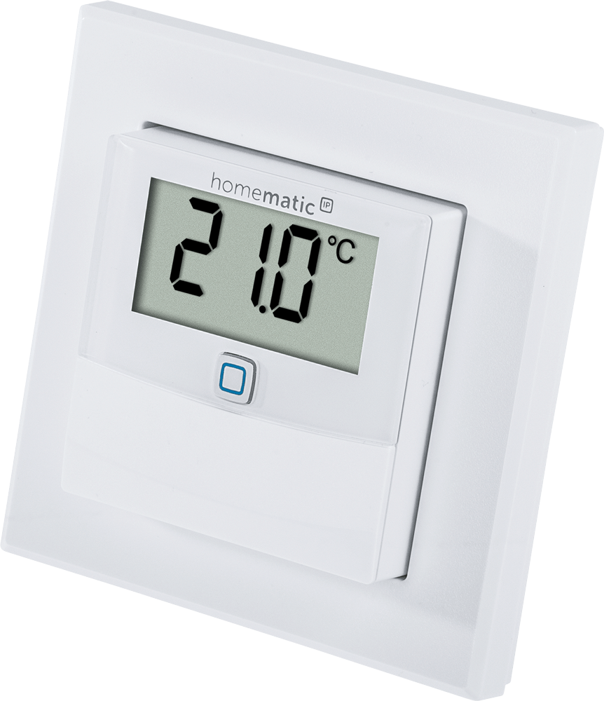 Temperatur- und Luftfeuchtigkeitssensor mit Display – innen HmIP-STHD - Casmarto