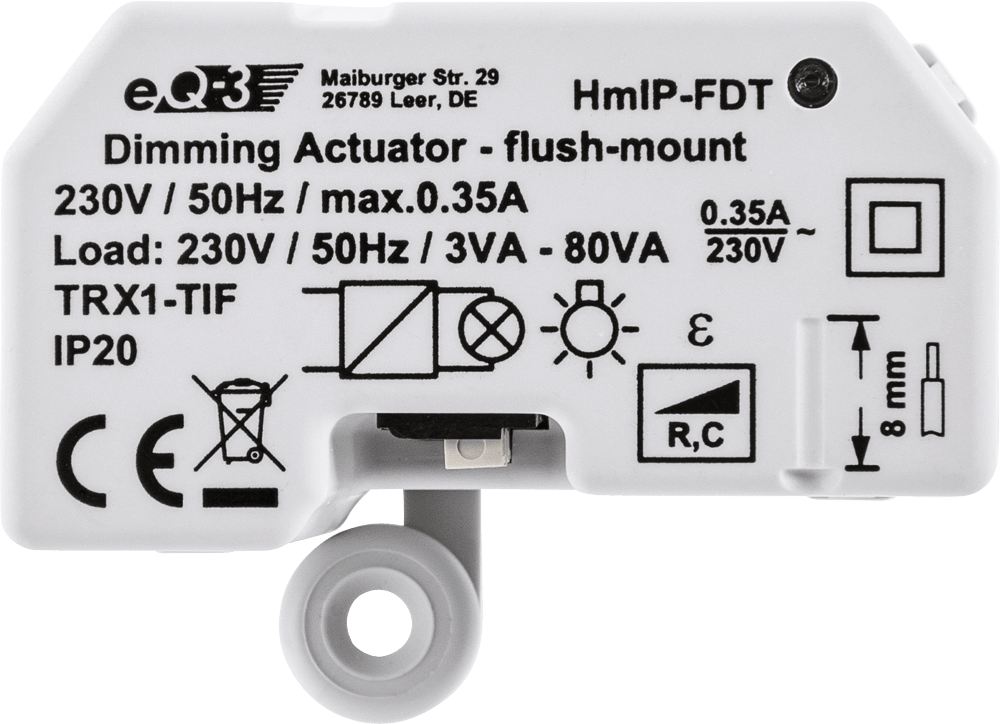Dimmaktor Unterputz – Phasenabschnitt HmIP-FDT - Casmarto